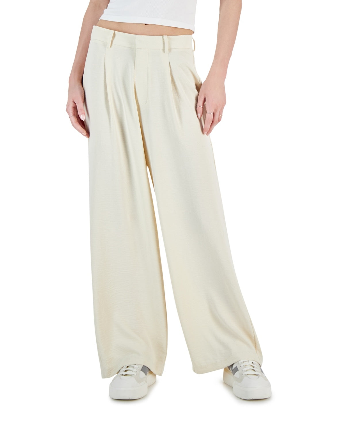 ultra flirt Size L Off White Pants