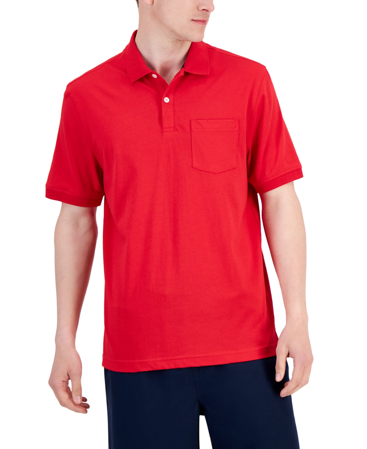 Male Club Room Men's Size XL Red MENS Polo