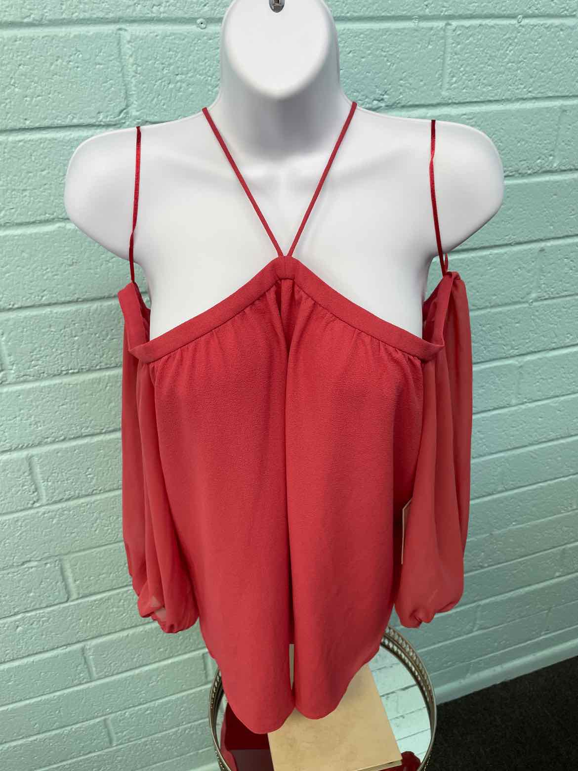 1.State Size XS Salmon Blouse
