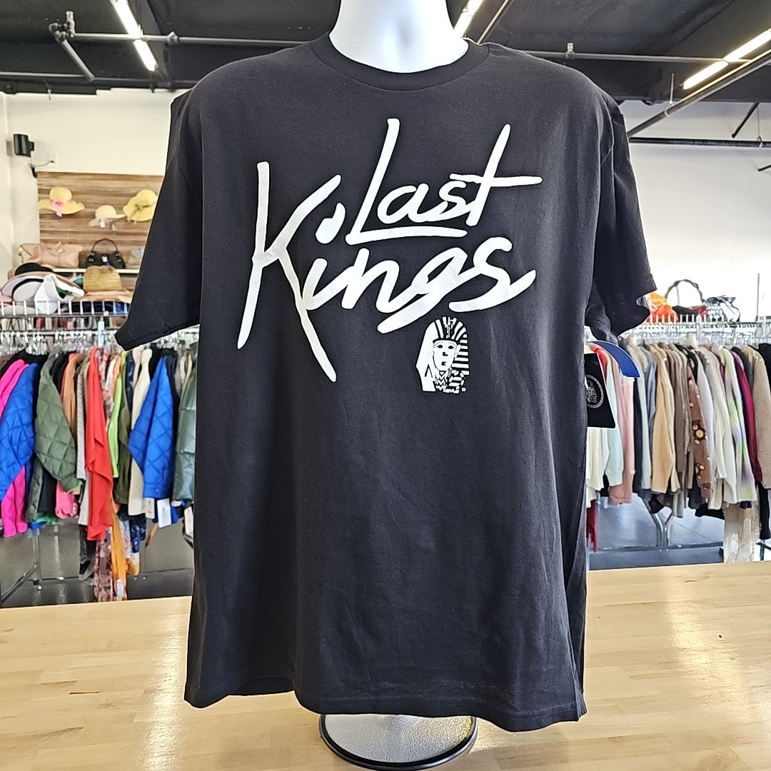 Last Kings Size L Black MENS T-shirt