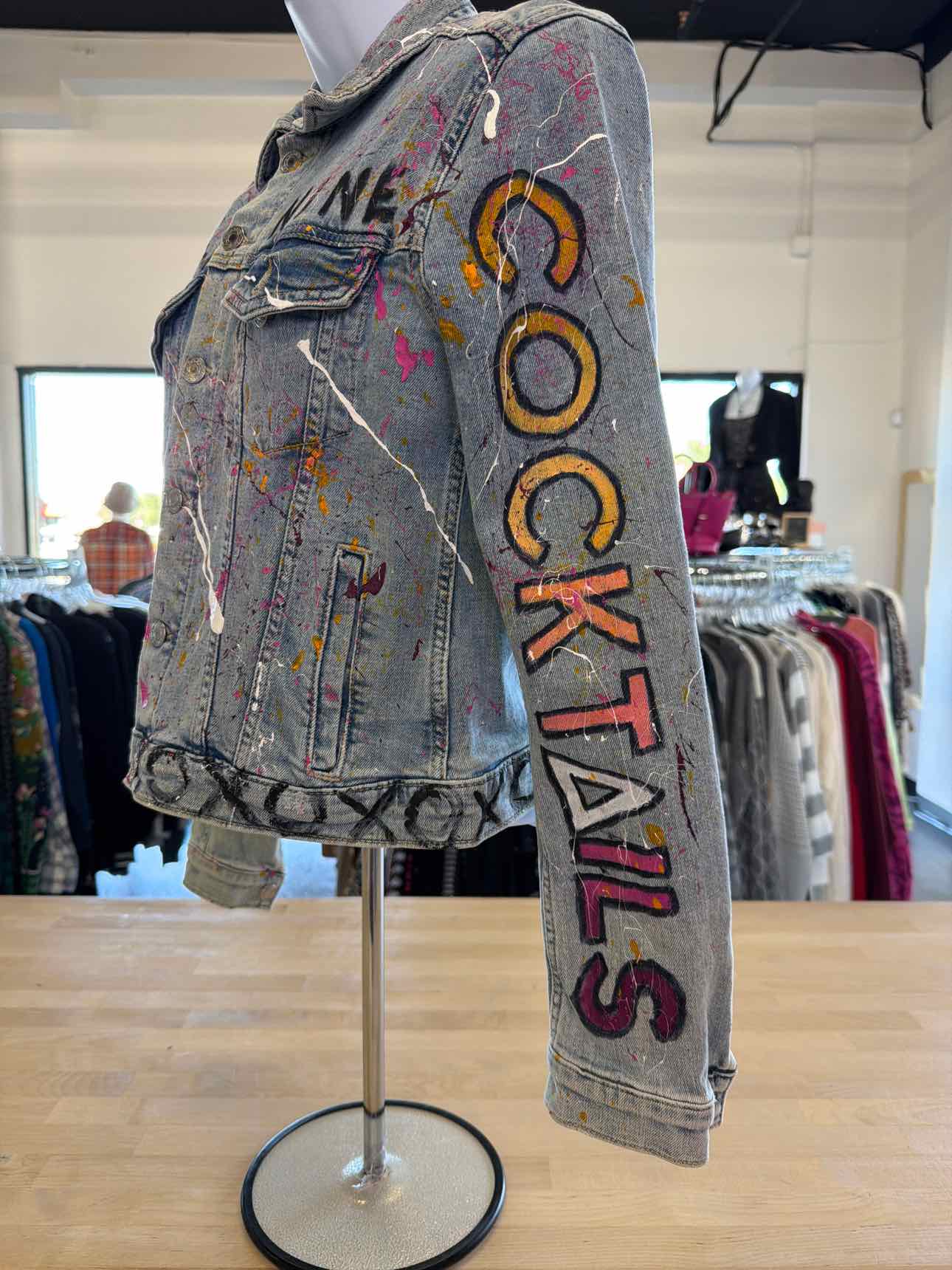 & Denim Size 6 Denim Jacket