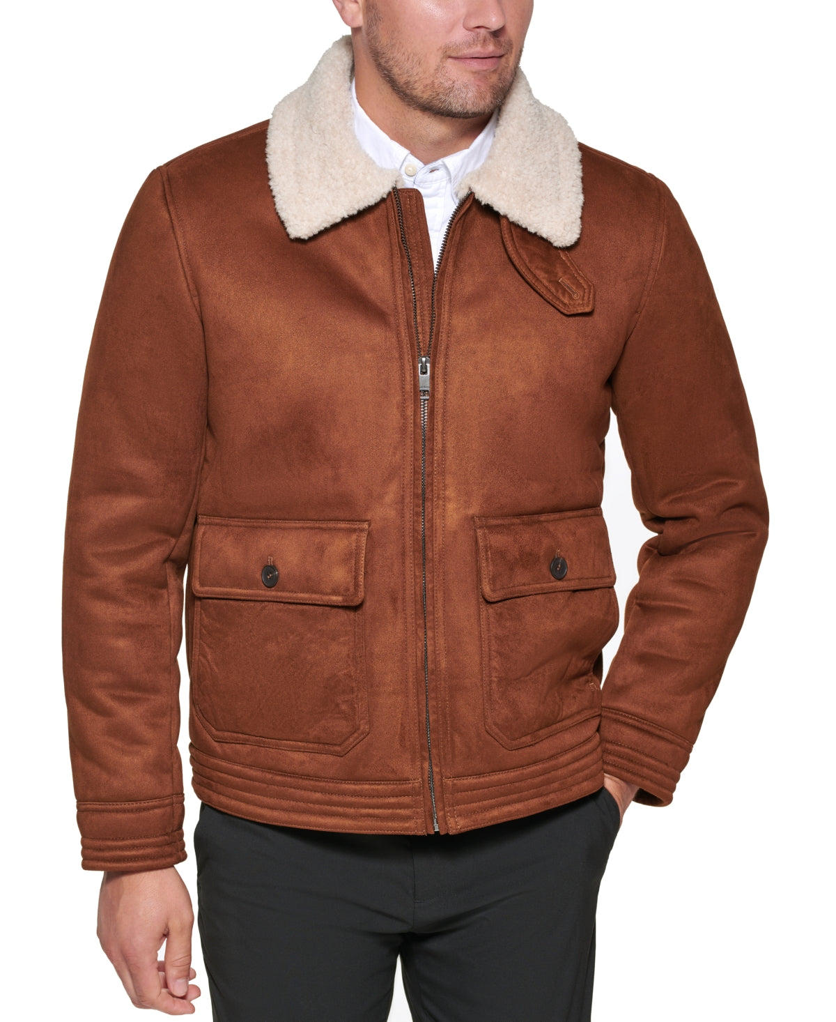 Club Room Men's Size S Brown MENS Jacket