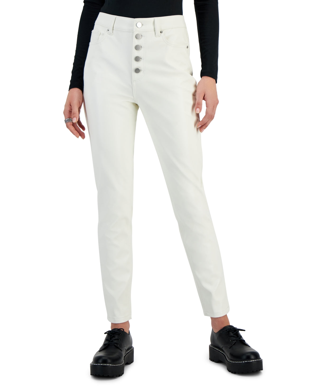 TINSELTOWN Size 7 White Pants