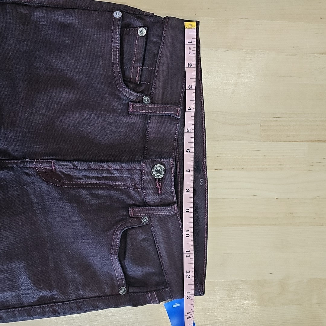7 for all mankind Size 26 Wine Jeans