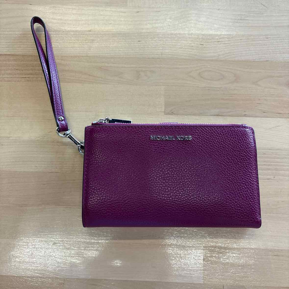 Michael Kors Purple Wristlet