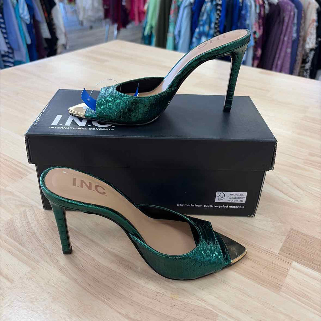 INC heels size 5 Amra Dress Slide Sandals