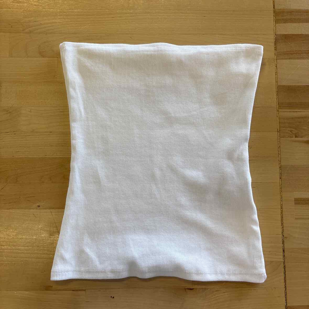 H&M Size S White Preloved Tube