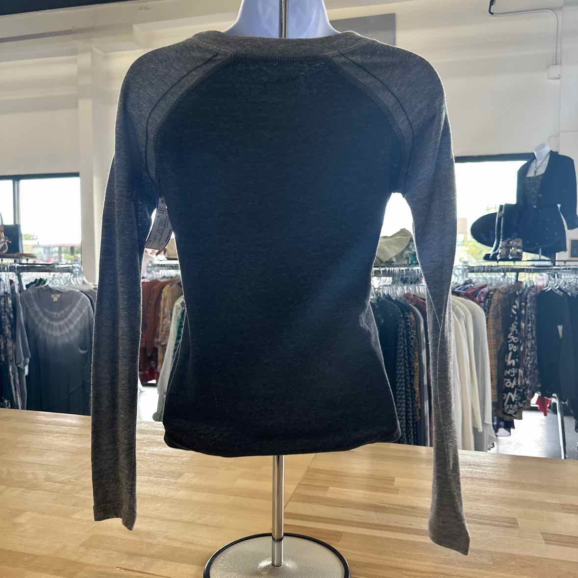 soft as a grape Size S Gray Longsleeve