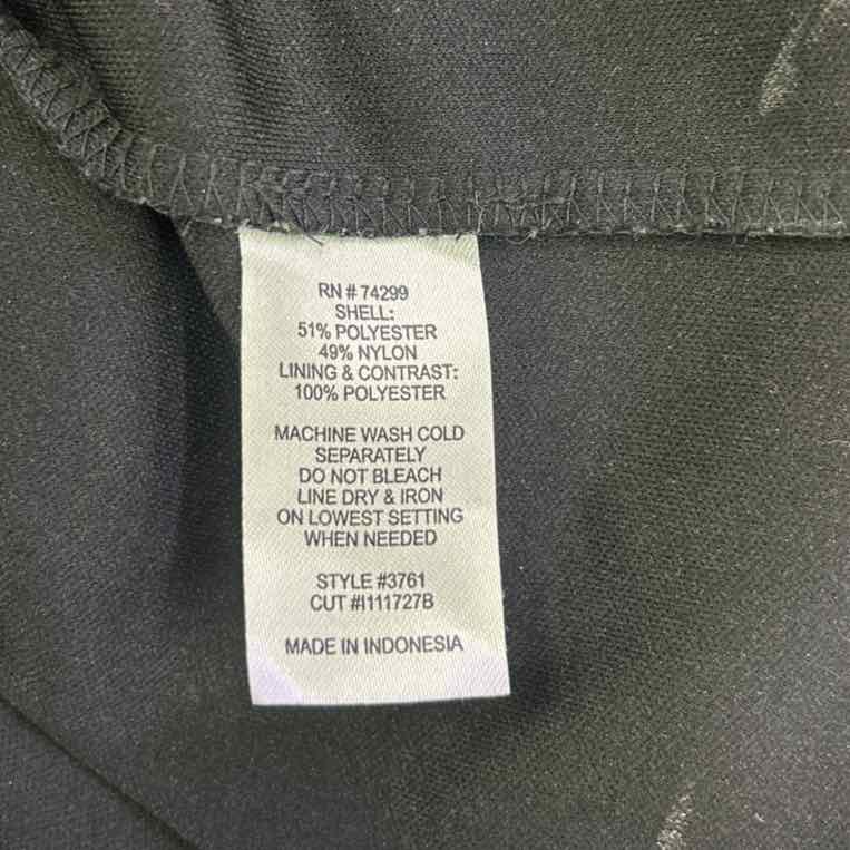 Enfocus Size 6 Black Preloved Dress