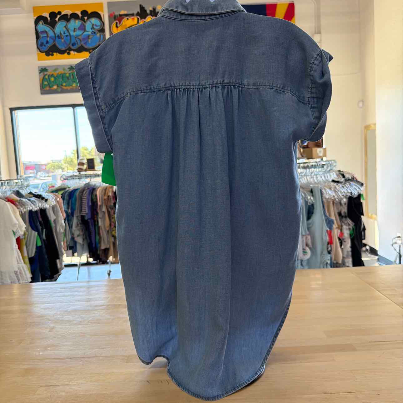 Loft Size XS Blue Preloved Tunic