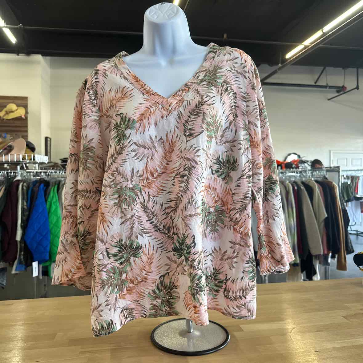 J Jill Size S Pink Blouse