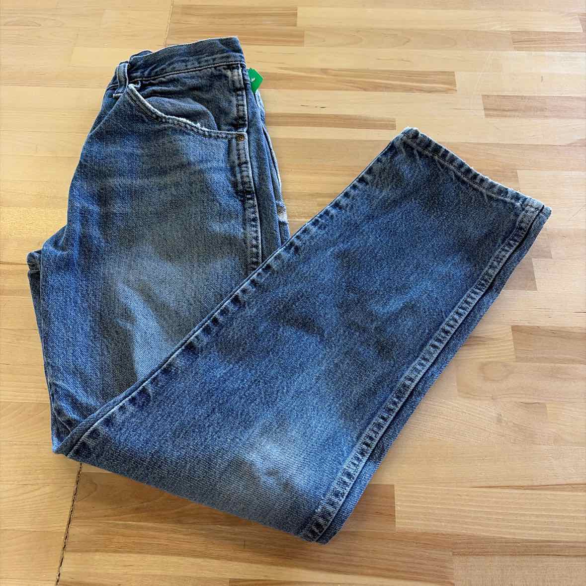 Wrangler Size 29 Blue Denim Preloved Jeans