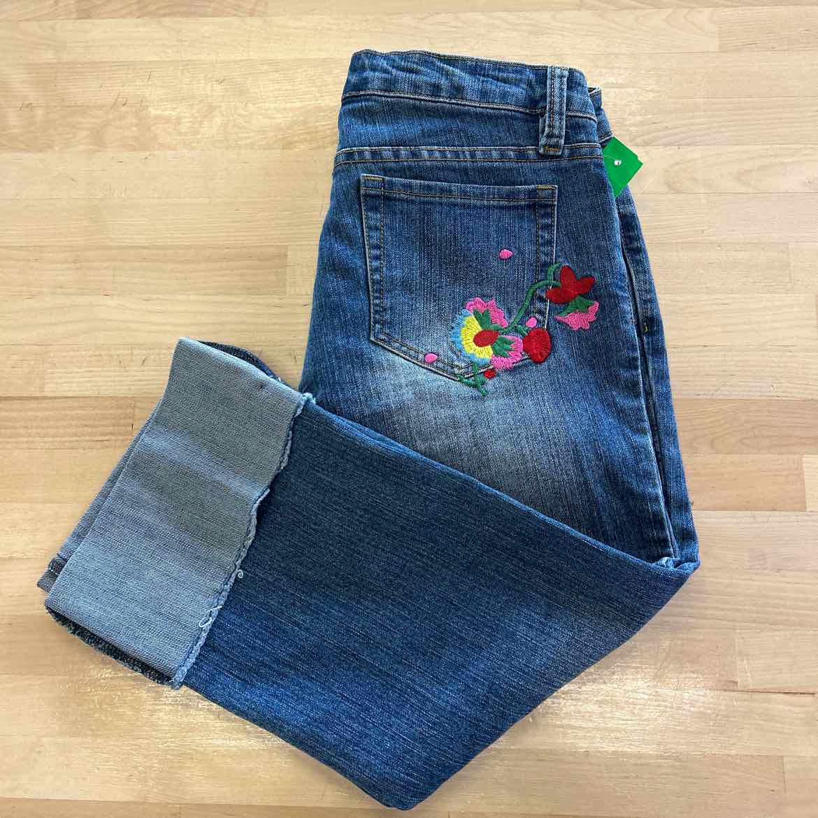 Clash Size 5 Blue Denim Preloved Capris