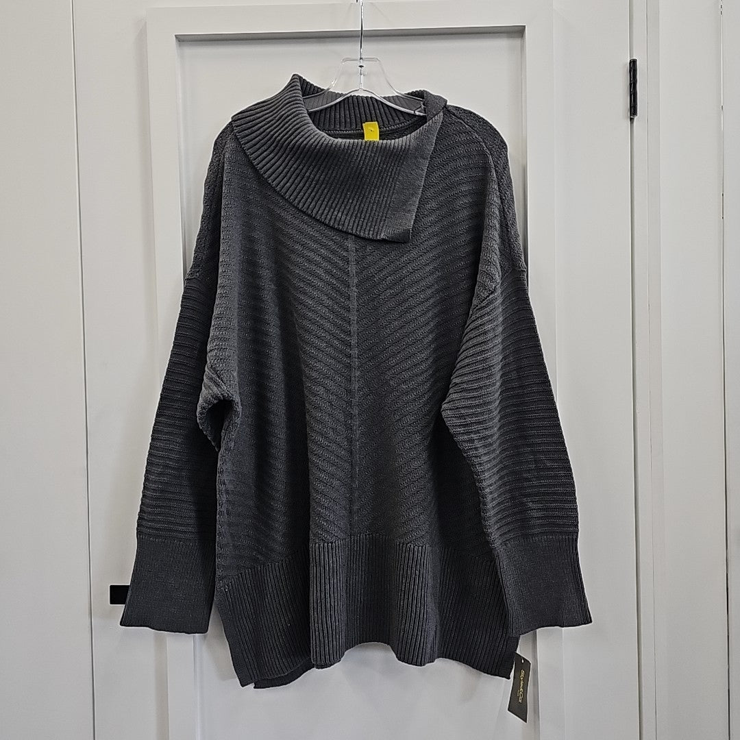 Style & Co. Size 3X Gray Sweater