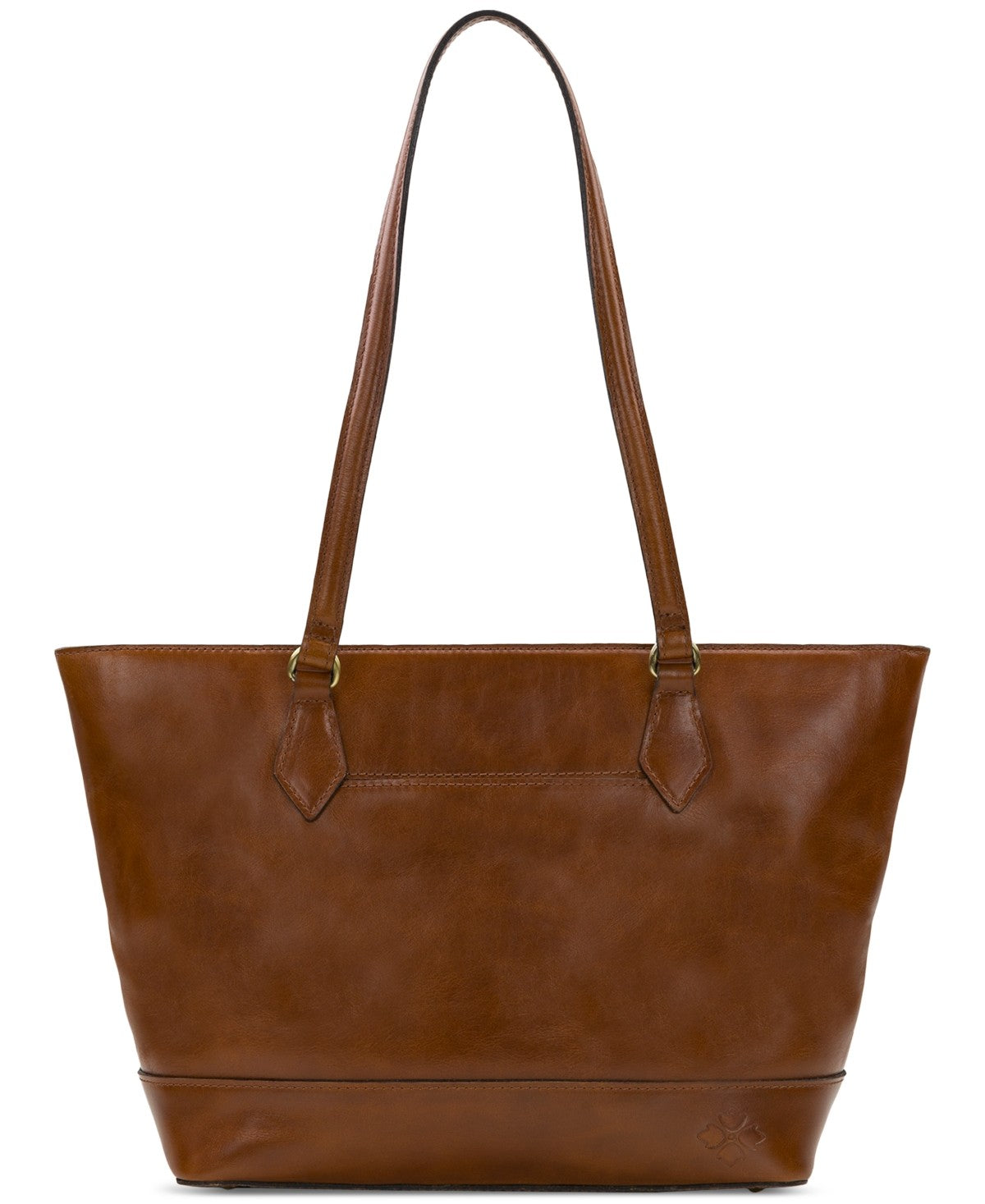 Patricia Nash Meka Extra Large Leather Tote Cognac NWT
