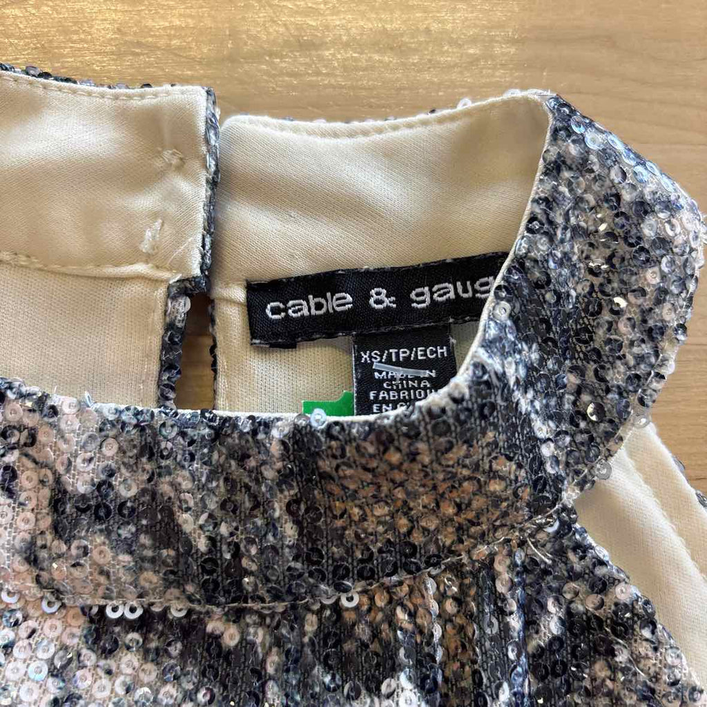 Cable & Gauge Size XS Tan Preloved Tank