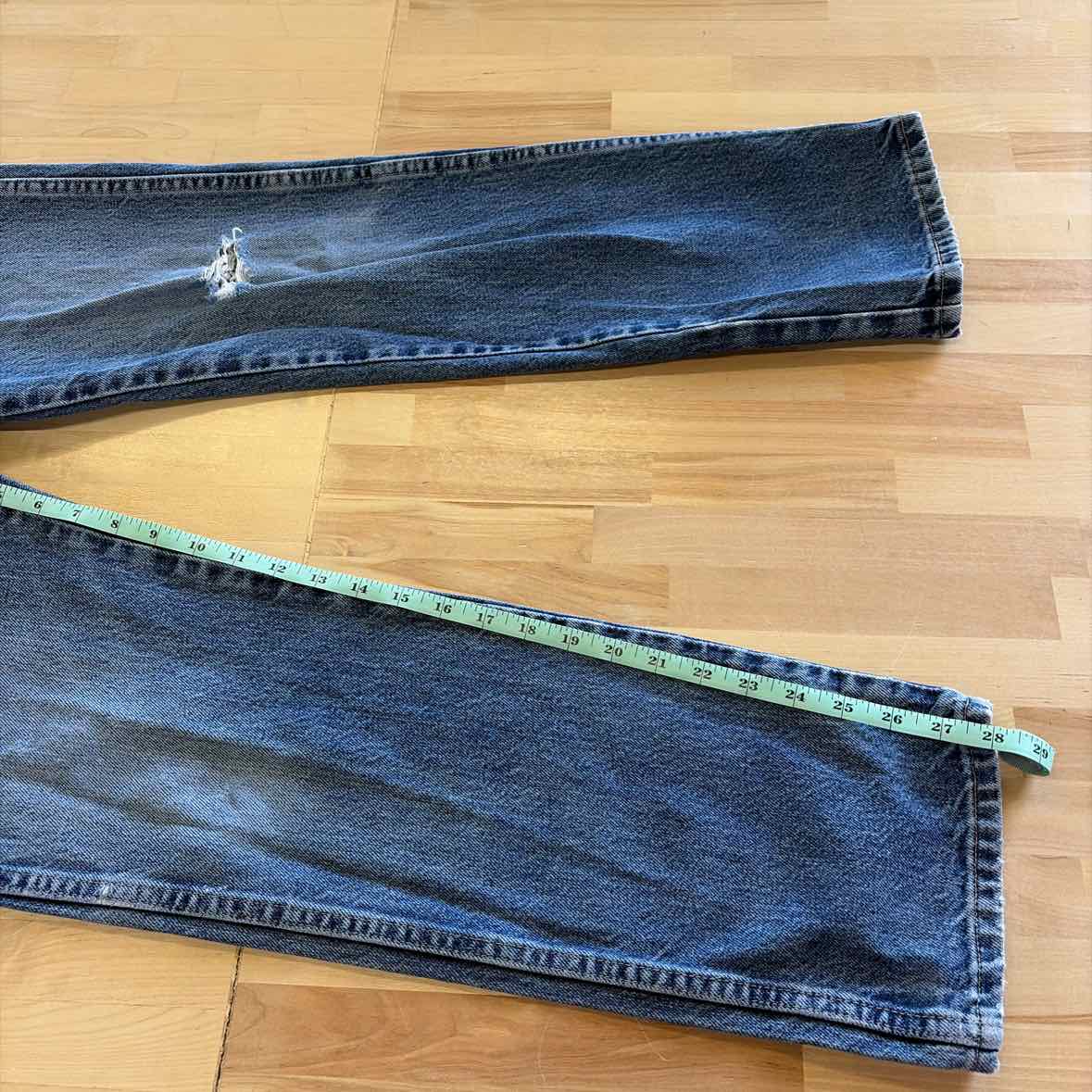Wrangler Size 29 Blue Denim Preloved Jeans