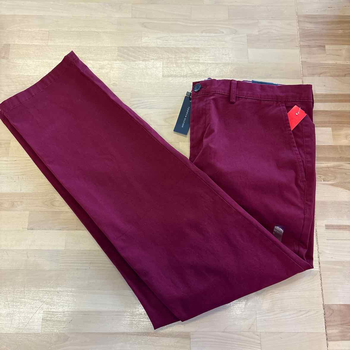 Tommy Hilfiger Men's Straight-Fit Denton Flex Chino Pants