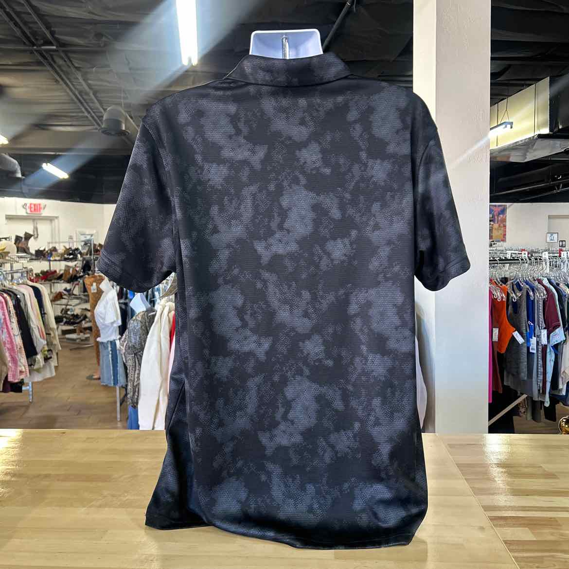 Reebok Size XL Black Preloved MENS Polo