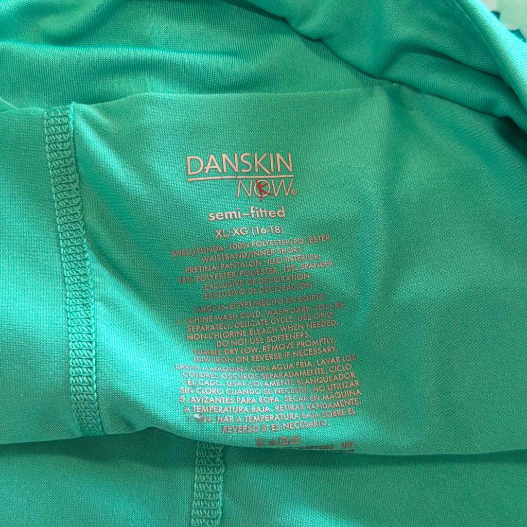 Danskin Women Size XL Green Preloved Shorts