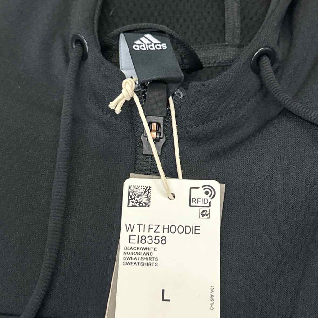Adidas Size L Black Hoodie