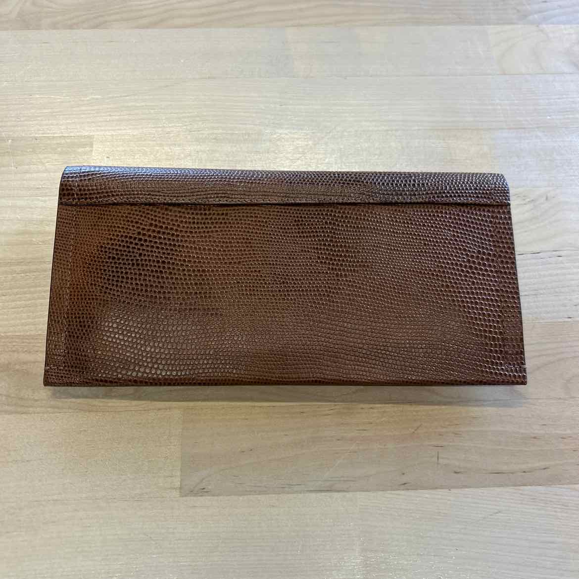 Radley London Oak Street Faux Lizard Flap Over Wallet - Saddle
