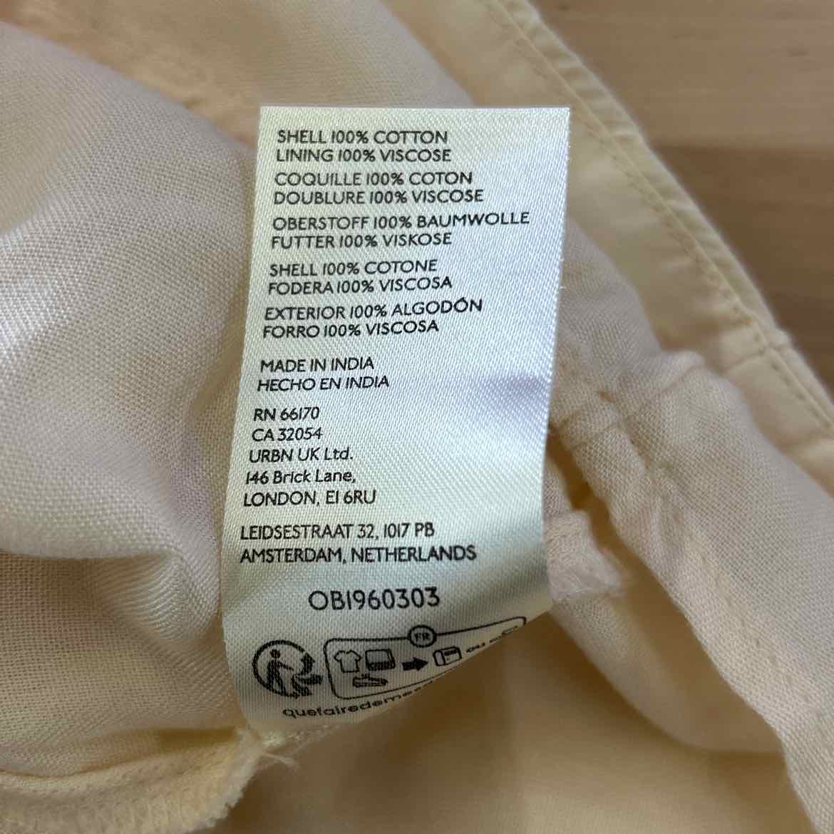 Maeve Size M Off White Preloved Dress