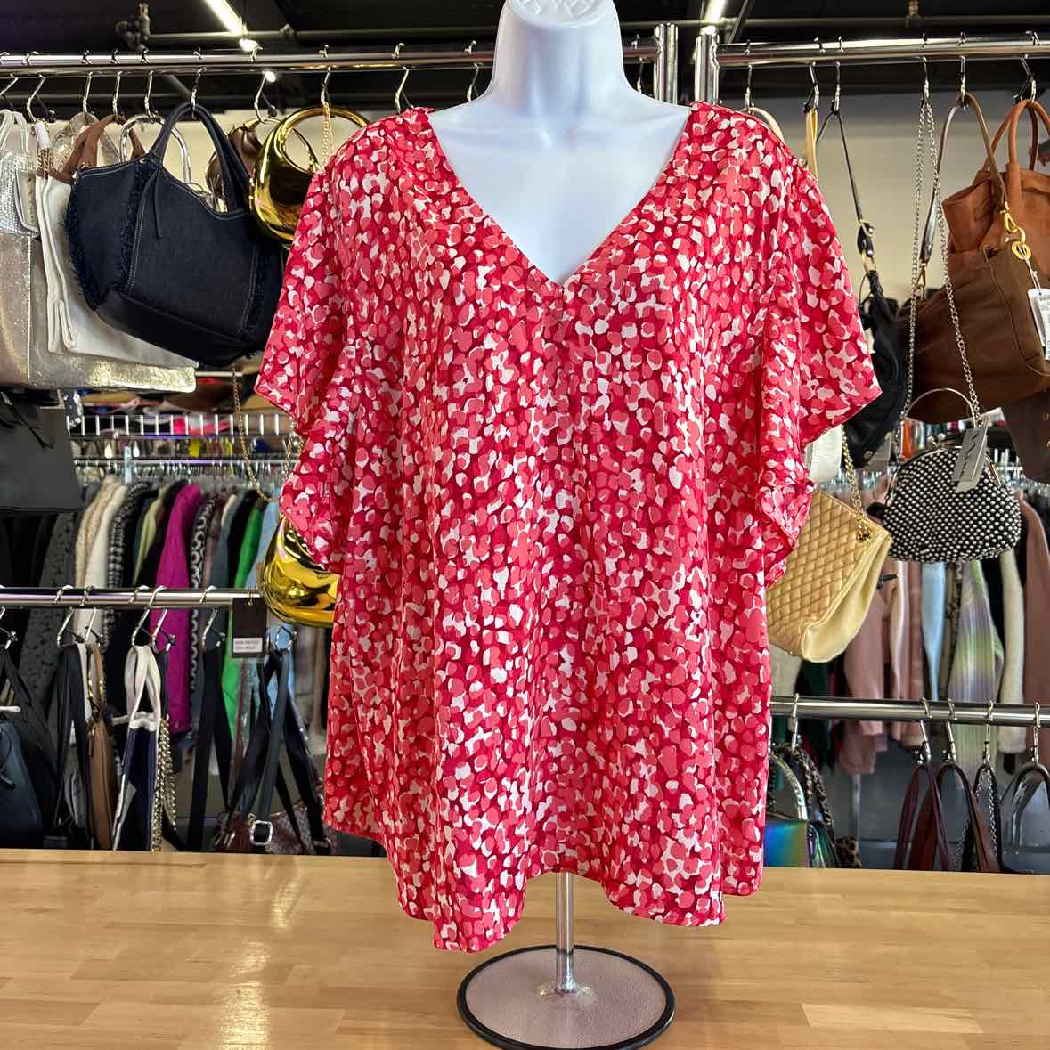 Liverpool Size 3X Pink Blouse