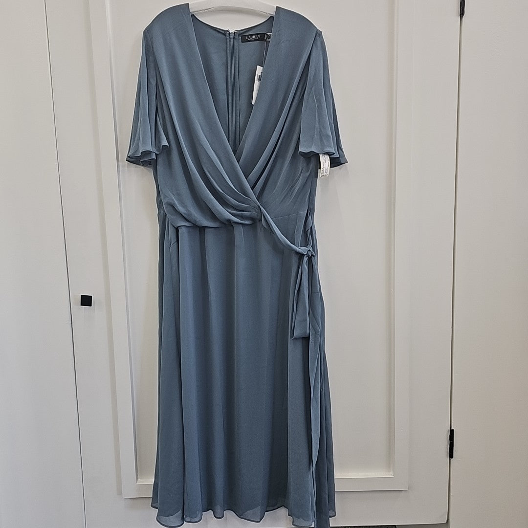 Ralph Lauren Size 18 Blue Dress