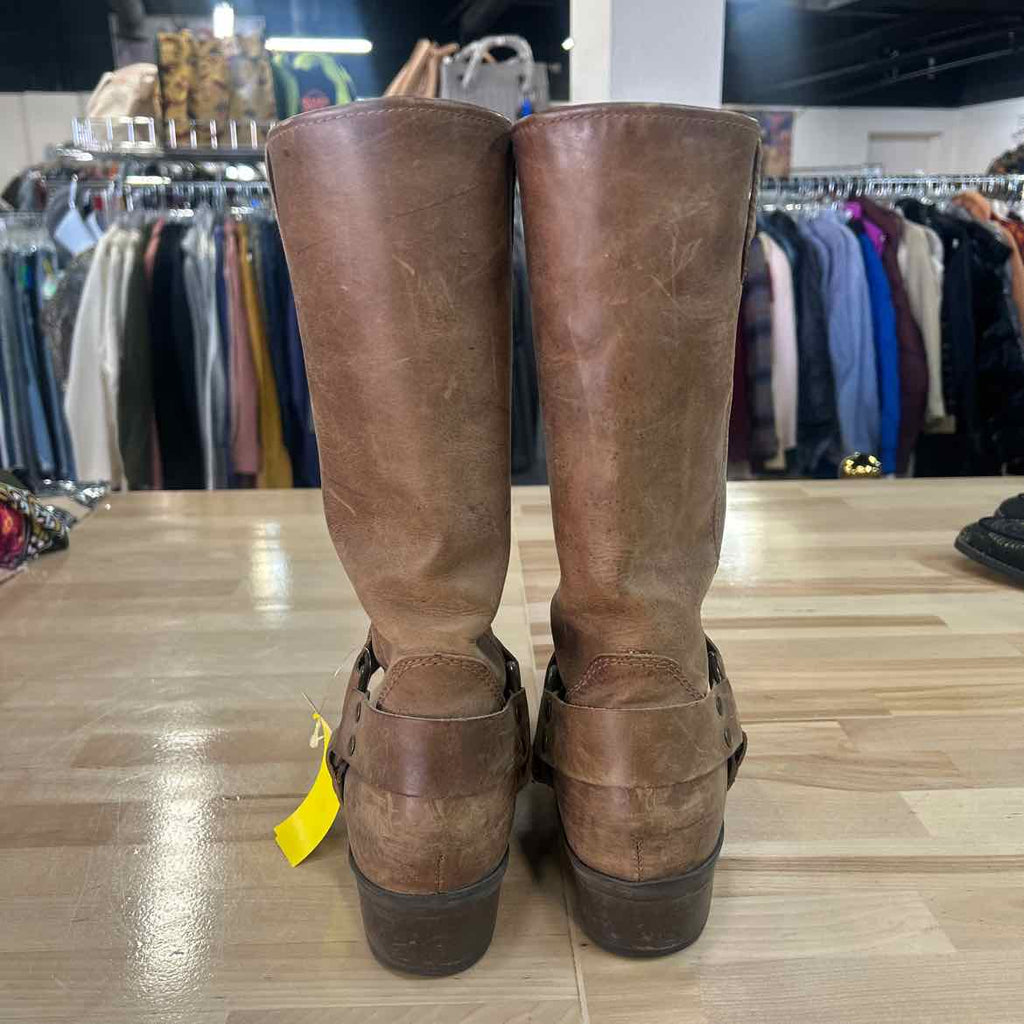 Hightail Size 8 Brown Leather Preloved Boots