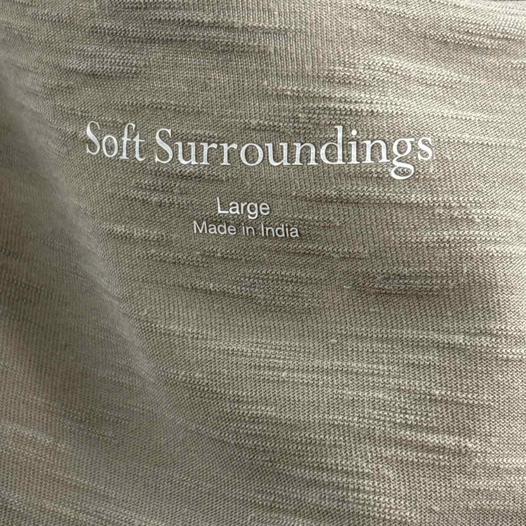 Soft Surroundings Size L Green Preloved Dress