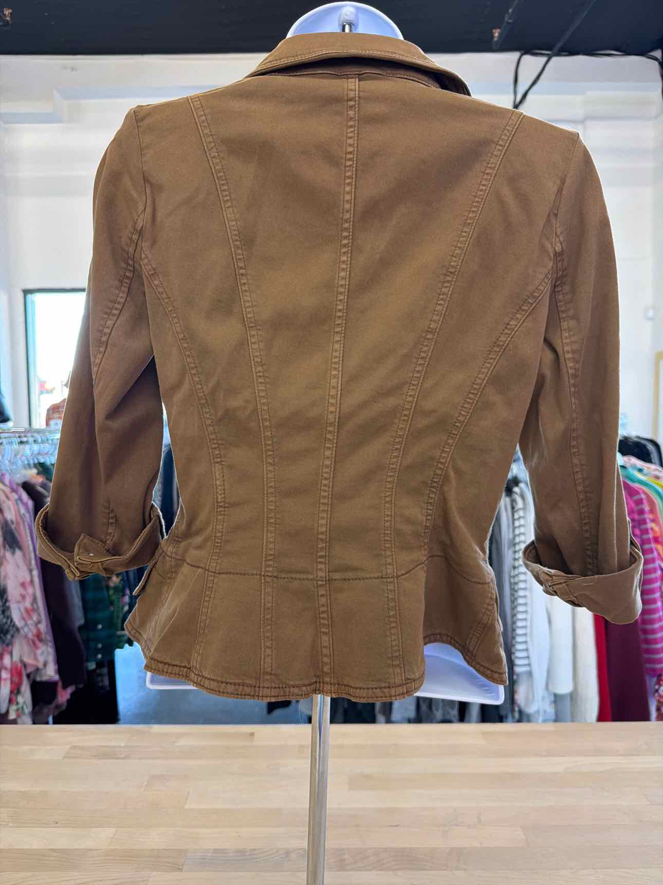 White House Black Market Size 2 Brown Jacket