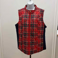 Kim Rogers Size L green, blue, red Polyester Preloved Vest