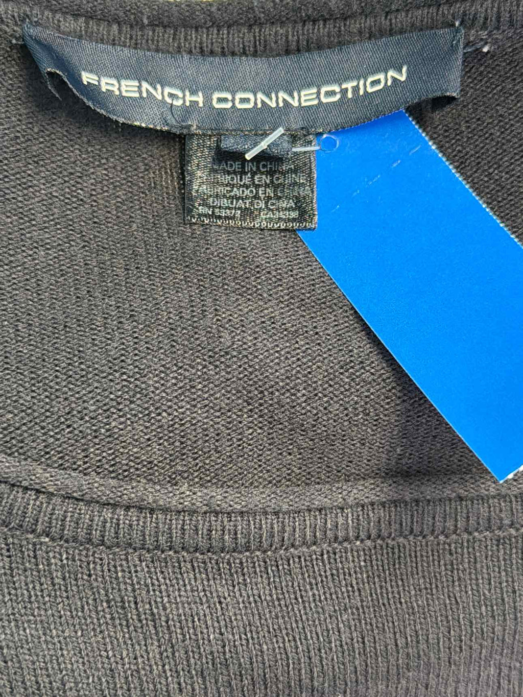 French Connection Size L Black Sweater