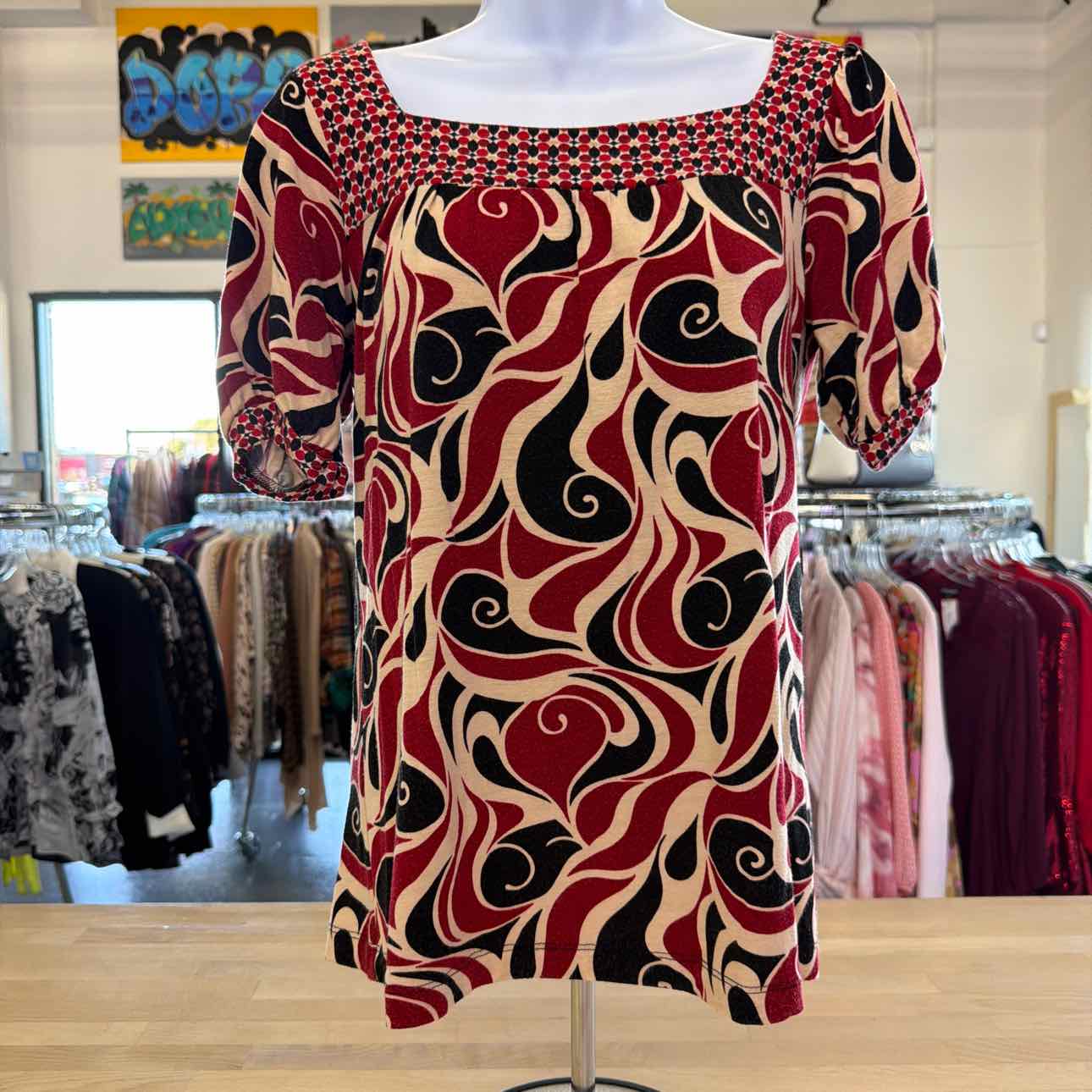 Daytrip Size M Red Used Blouse