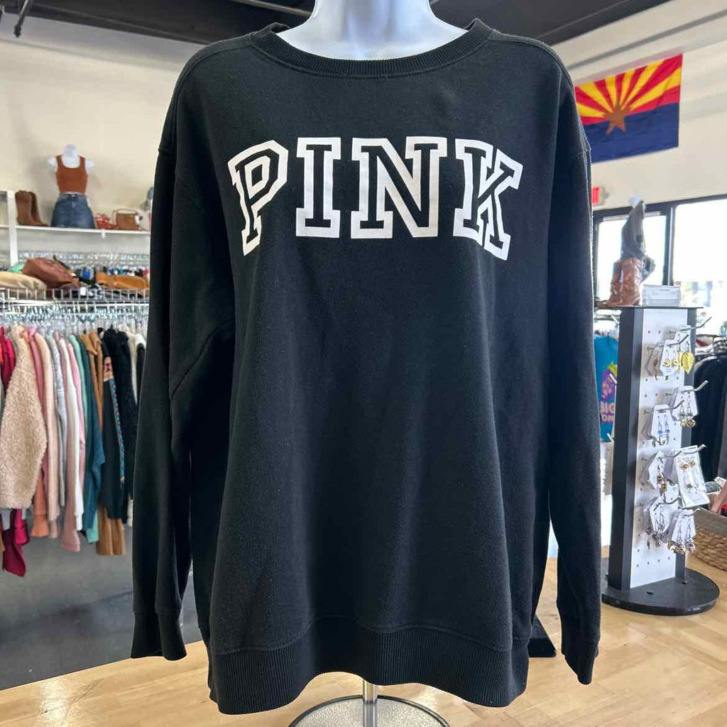 Pink Size M Black Sweatshirt