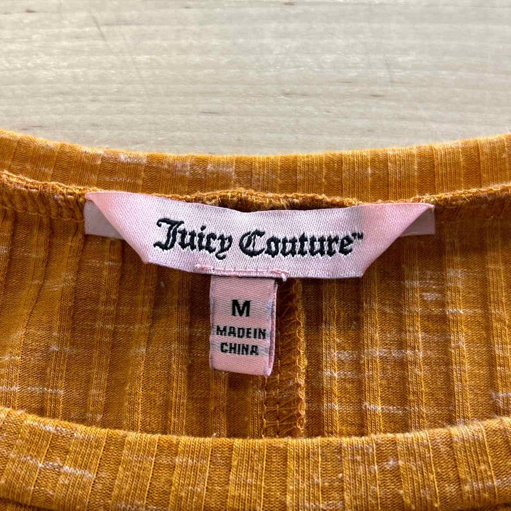 Juicy Couture Size M Yellow Preloved Longsleeve