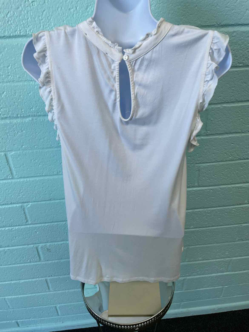 Cable & Gauge Size M White Tank