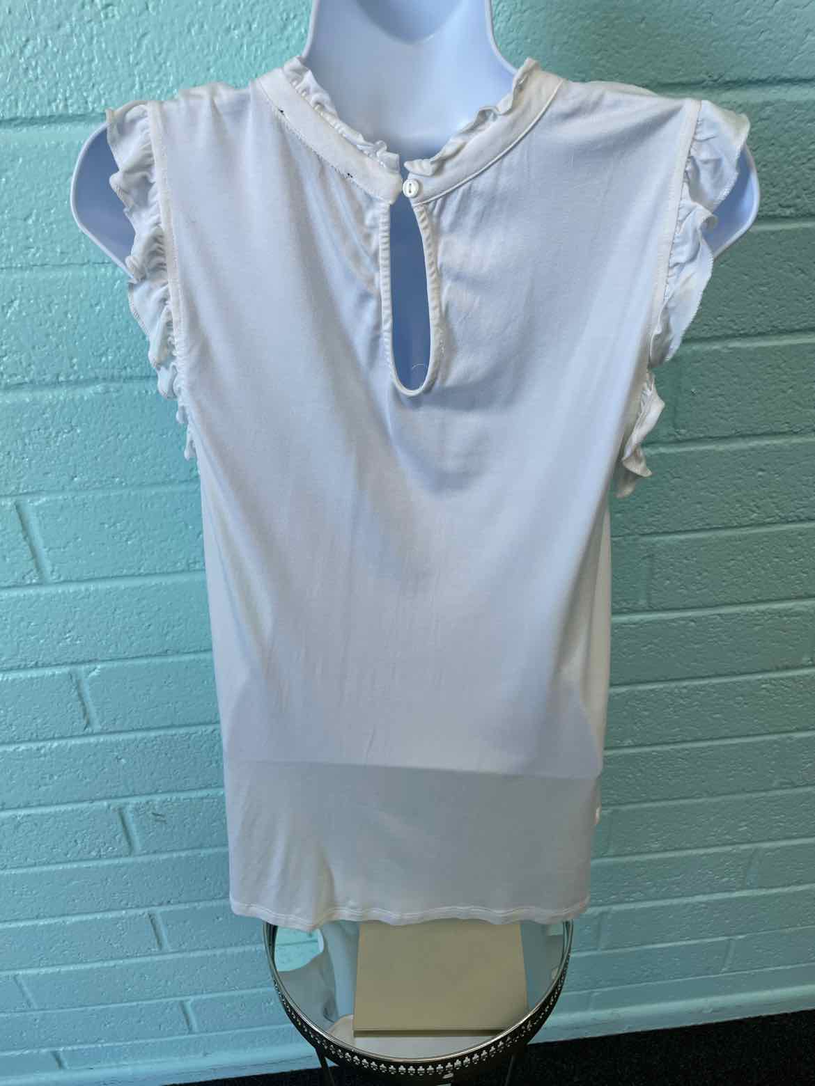 Cable & Gauge Size M White Tank