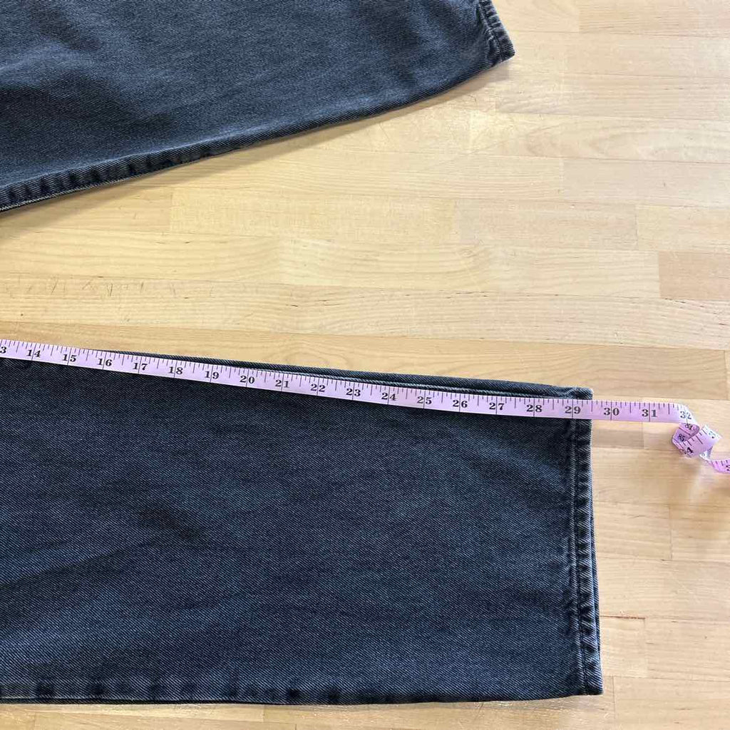 Levi's Size 26 Black Denim Preloved Jeans