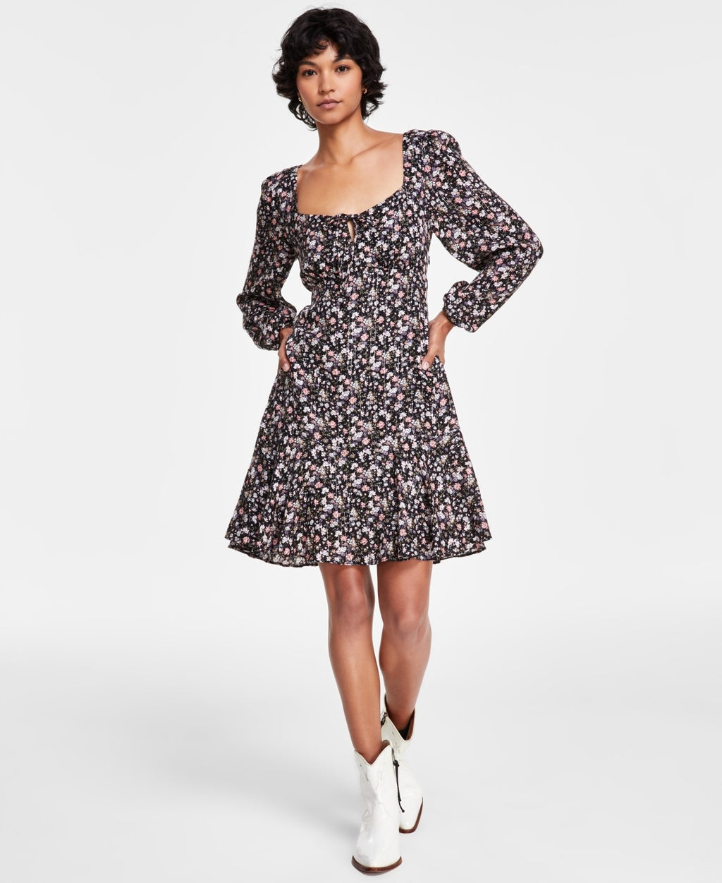 Lucky Brand Size L Black Dress