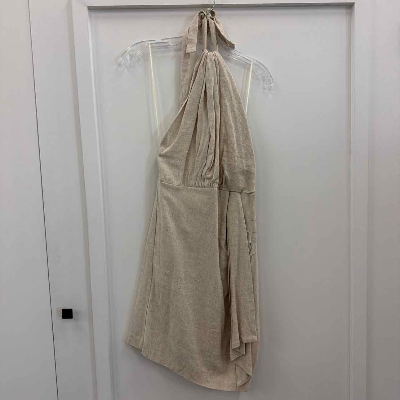 Bardot Size 6 Tan Preloved Dress