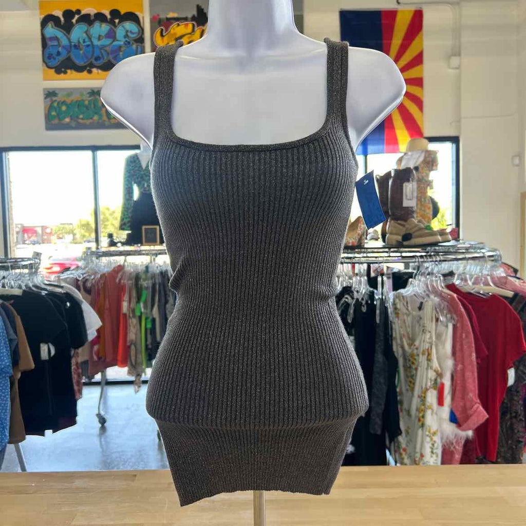 Bebe Size XS Grey Preloved Tank