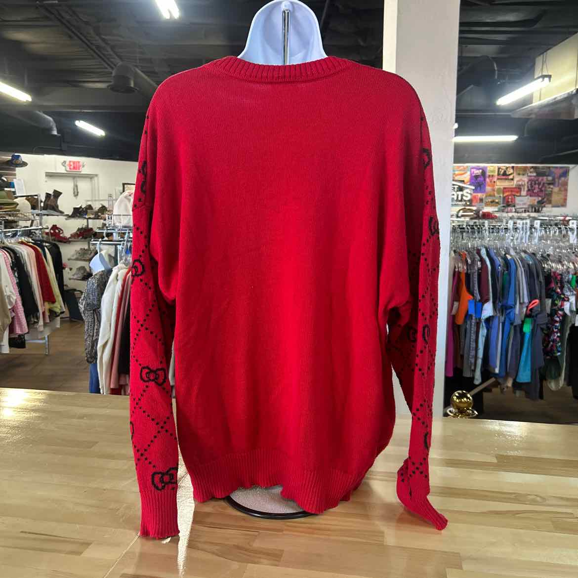 Hello Kitty Size XXL Red Preloved Sweater