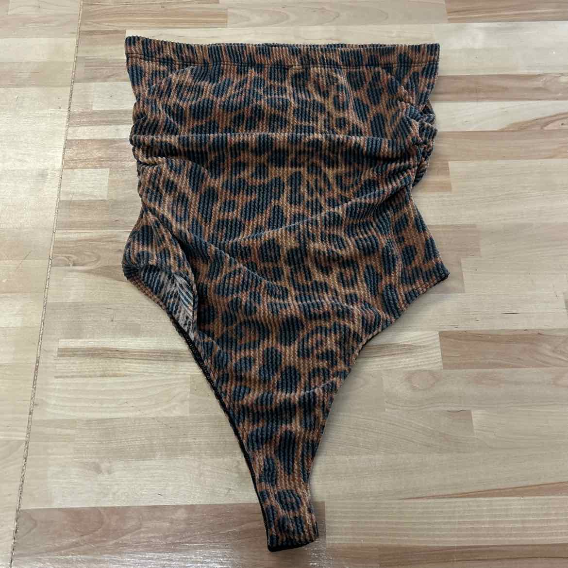 Fashion Nova Size XL Brown Bodysuit