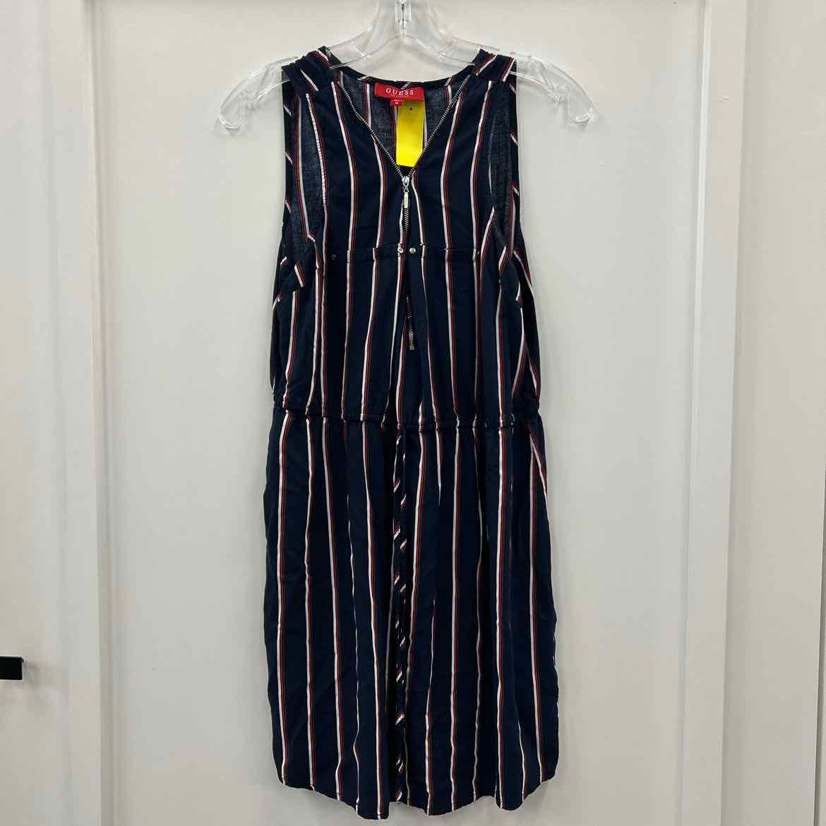 Guess Size M Red & Blue Dress