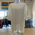 Rio & Rian Size 1X White Preloved Blouse LS