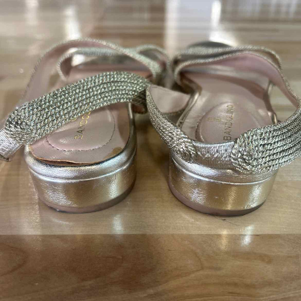 Bandolino Size 8 Gold Preloved Sandals