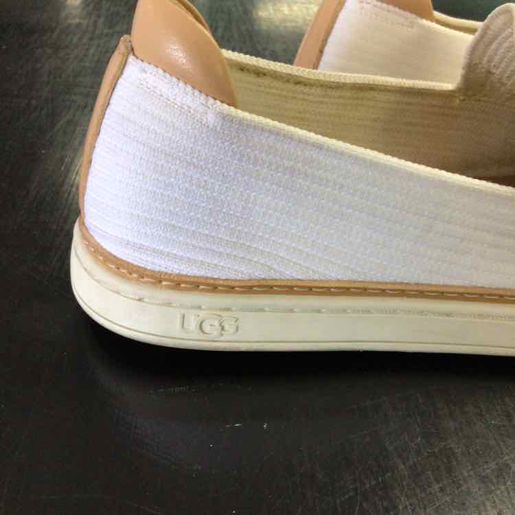 Ugg Shoe Size 8.5 White Loafers
