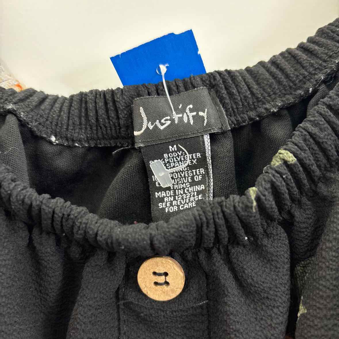 Justify Size M Black Dress